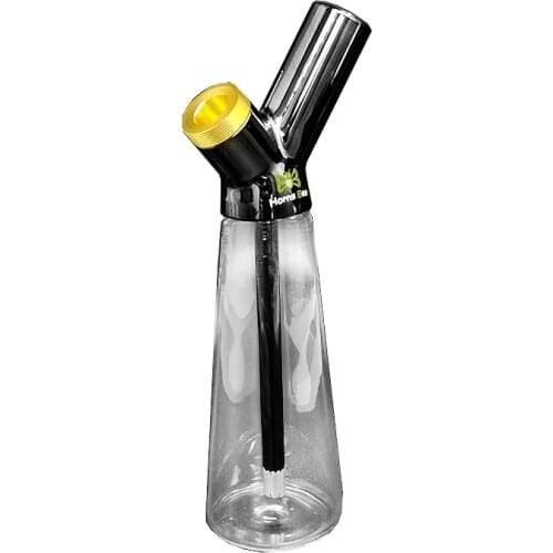Simple Arabian Glass Metal Hookah Water Portable Shisha Tobacco Smoking Pipes Gift of Health Metal Tube Filter
