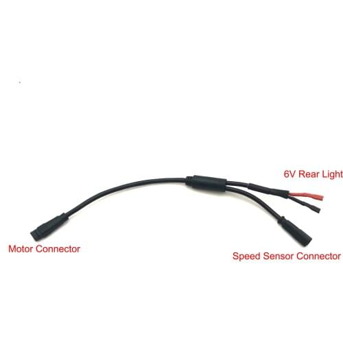 Bafang 8fun M500/M600 Speed Sensor Connection Cable Motor/ Speed Sensor/ Rear light Cable Bafang Motor Electric Bicycle Part