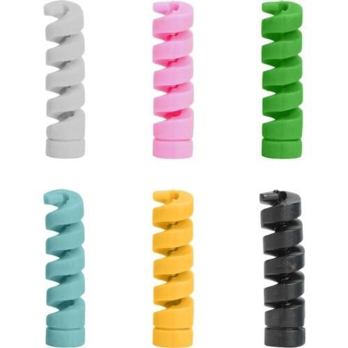 Spiral Protector Saver Cover for iPhone Android USB Charger Cable Sleeve
