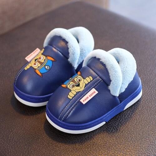 Paw Patrol Slippers Kids Cartoon Footwear Boys Girls Shoes Chase Skye Marshall Anime Figure Outdoor Non-slip Boots For Children