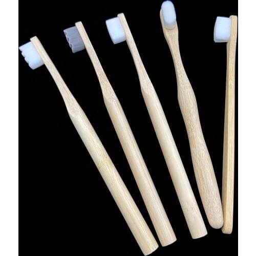 Ultra-fine Soft Hair Eco Friendly Toothbrush Portable Travel Tooth Brush Soft Fiber Nano Toothbrush Oral Hygiene Care