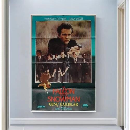 V0892 The Falcon & the Snowman Vintage Classic Movie Wall Silk Cloth HD Poster Art Home Decoration Gift