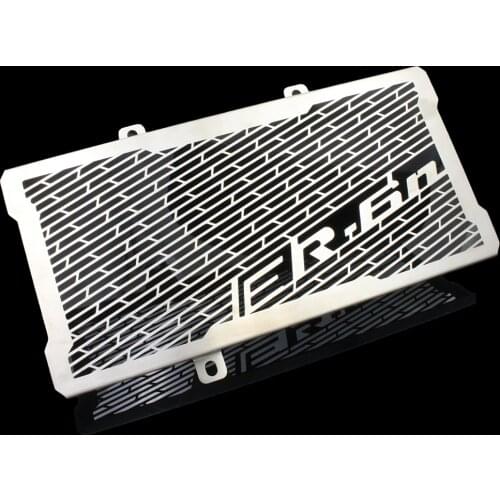 Silver Motorcycle Accessories Radiator Guard Protector Grille Grill Cover For KAWASAKI Ninja ER-6N ER-6F ER6N ER6F ER 6N/6F