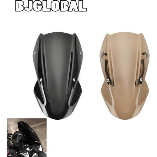 2019 Windshield Wind Deflector For Kawasaki Z650 Z 650 2017 2018 2019 Windscreen Parabrisas Visor Bracket Motorcycle Accessories