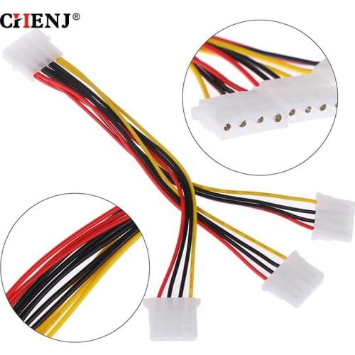 4 Pin IDE 1-to-3 Molex IDE Female Power Supply Splitter Exentsion Adapter Cable