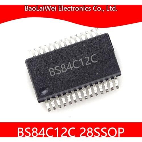 100pcs BS84C12C 28SSOP chip Electronic Components Integrated Circuits Active Enhanced Touch A/D Flash MCU