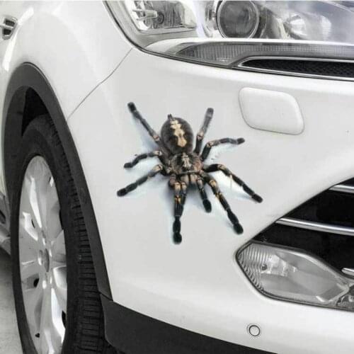 Car-styling 3D Car Sticker Decal Animals Spider Gecko Scorpions for Lifan X60 Cebrium Solano New Celliya Smily Geely X7 EC7
