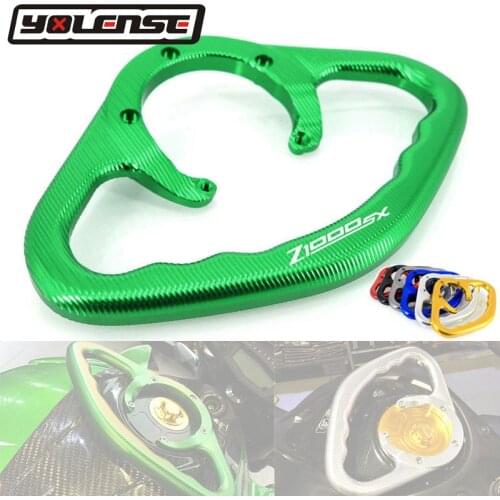 For KAWASAKI Z1000SX Z 1000SX 2011 2012 2013 2014 Motorcycle CNC Passenger Handgrips Hand Grip Tank Grab Bar Handles Armrest