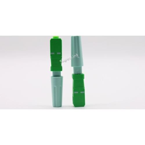 FTTH SC APC Optical fibe quick connector SC FTTH Fiber Optic Fast Connector Embedded High Quality SC APC