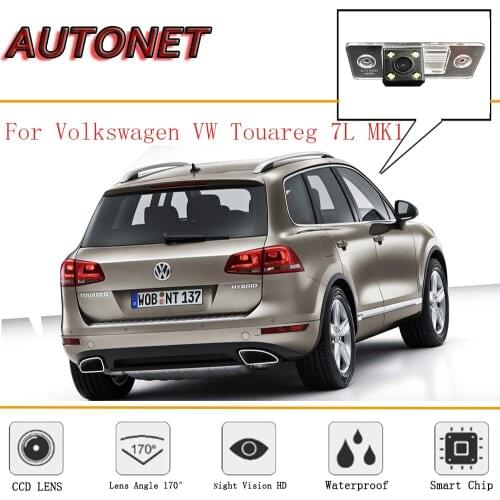 AUTONET Rear View camera For Volkswagen VW Touareg 7L MK1 2002~2010/CCD/Night Vision/Reverse Camera/license plate camera