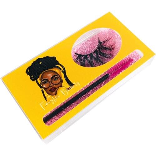 Wholesale 27mm Mink Lashes Case Eyelash Packaging Box Lash Boxes Packaging Custom 3D Mink Lashes Boxes With Tray Empty