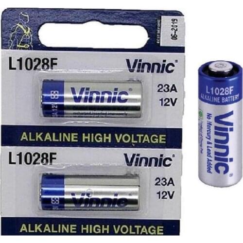 Pilas Vinnic bateria original Alcalina Especial LR23A 12V en blister 2X Unidades