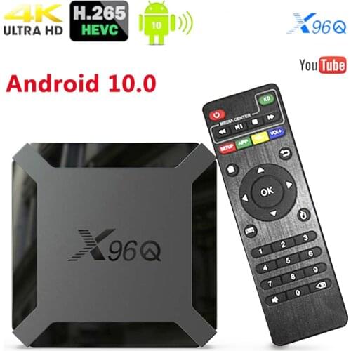 Brand new x96q for Android 10.0 TV box IPTV box x96 q 1G 8G 2G 16G Allwinner H313 Smart IP TV set-top box