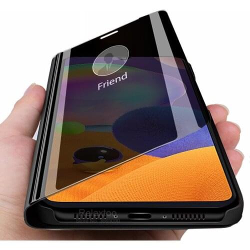 Smart mirror flip phone cover case for samsung galaxy a31 samsun a31 a 31 31a SAMSUNGA31 6.4" magnetic stand coque funda SM-A315
