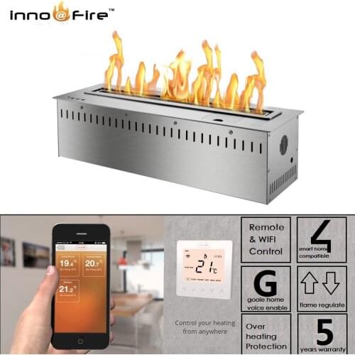On sale 36 inch bio ethanol fireplace wifi control