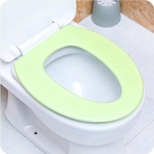 Four seasons universal foam paste waterproof and cool toilet seat cover
