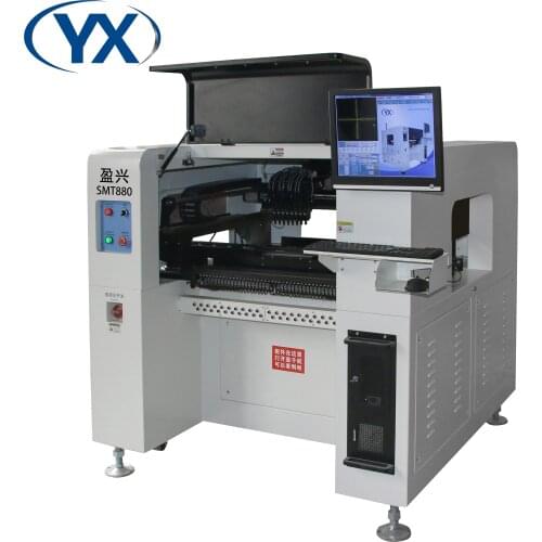 High Speed Pick and Place Machine 8 Heads 15000CPH of Bulb Light Electronic Feeder