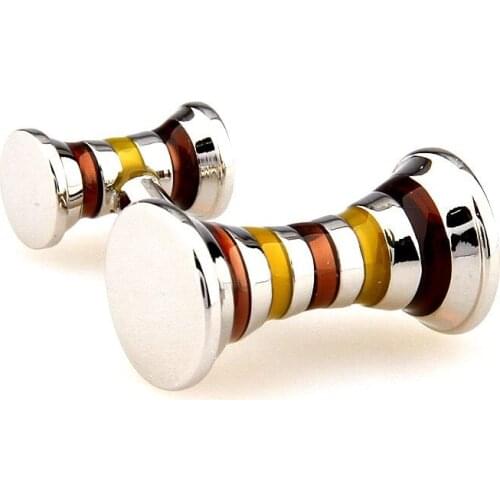 3pairs/lot New Arrival Cuff Button Double Sides Style Copper Material Mens Accessaries Wholesale Cufflinks abotoadura