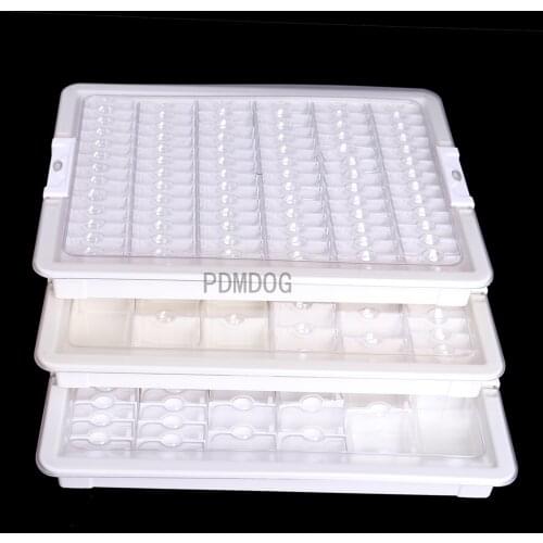 5d Diamond Painting Tools Kits with Storage Box for Diamond Embroidery Accessories 42/50/78 grid Grids Beads Storage Container