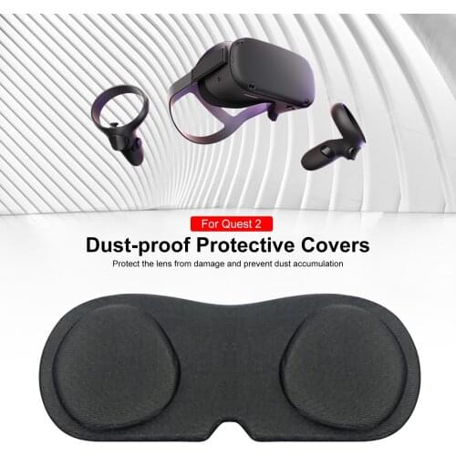 VR Accessories For Oculus Quest 2 VR Lens Protective Cover Dustproof Anti-scratch Lens Cap For Oculus Quest2