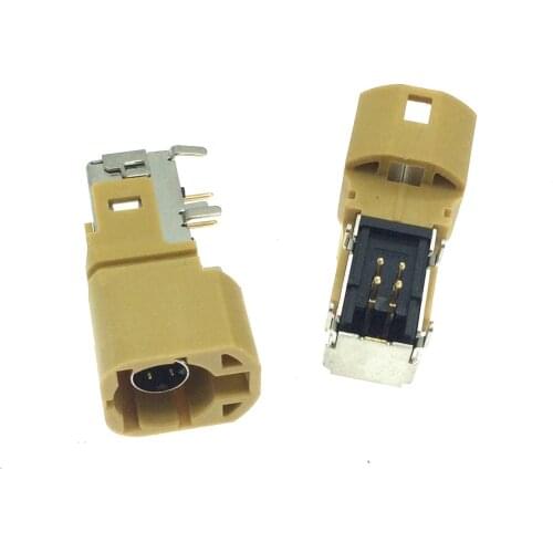2pcs for Mercedes-Benz BMW Audi Land Rover RF car wiring harness HSD4 HSD/LVDS/PLUG socket plug