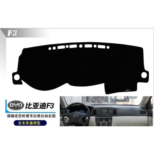 BYD F3 car dashboard cover Protected from light mat car table pad sun-shading protection visor pad free shipping