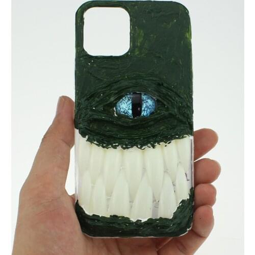 Handmade Terror Demon Iphone 12 Pro Max 11 13 Mini X XSMAX XR SE 7 8 Plus Phone Cases Samsung Note 10 S20 21 Ultra Men Cover