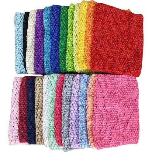 Kids Wrapped Chest Tulle Crochet Tutu Top Chest Wrap Tube DIY Sewing Girl Skirt Dress Accessories Handmade Knit Fabric 5z