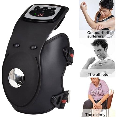 Electric Massager for Elbow Physiotherapy Machine with Heat Shoulder Arthritis Knee Joint Pain Relief Massage Device Health Care