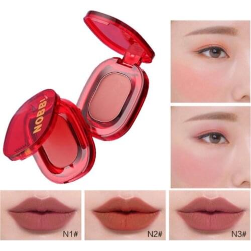 Cosmetic Women Blusher Smooth Soft Cream Texture Easy to Apply Coloring Waterproof Long-lasting Makeup Beauty Not Smudge TSLM2