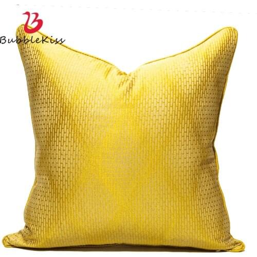 Bubble Kiss Gold Light Cushion Cover Luxury Home Decor Throw Pillow Cover for Sofa Living Room Hotel Party Decorative Pillowcase