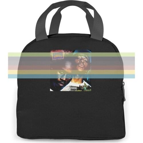 Infamous Mobb Deep Custom Mens New-White Print women men Portable insulated lunch bag adult