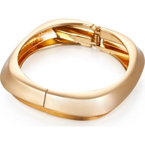 2021 Korean New Glossy Geometric Wristband Jewelry Bangle for Women Girls Party