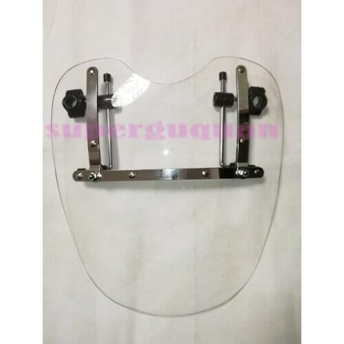 New For Harley Davidson Freewheeler Dyna Forty Eight With 7/8" or 1" Handlebar,Moto Windshield Windscreen 19"x17"