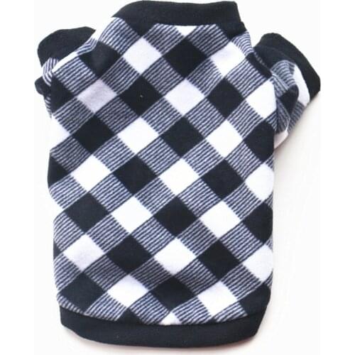XS/S/M/L Dogs Clothes Christmas Costume Pet Grid Clothing For Kitty Dogs Chihuahua Xmas Halloween Carnival Pets Two Feet Clothes