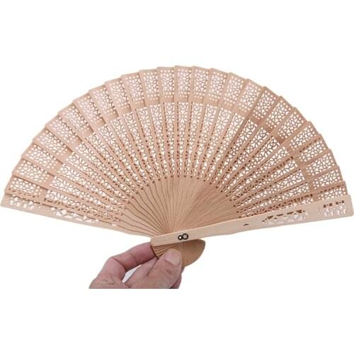 Personalized Wooden Wedding Favors And Gifts For Guest Sandalwood Hand Fan Party Decoration Folding Fans Вентилятор