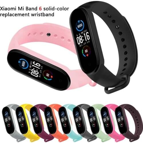 Bracelet For Xiaomi Mi Band 6 Band 6 Strap Silicone Wristband TPU Strap For Xiaomi Mi Band6 Mi Band6 Bracelet Miband 6 Strap