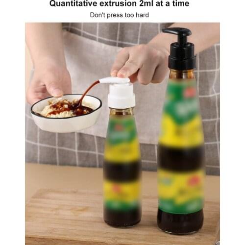 Syrup Household Fuel Consumption Bottle Nozzle Pressure Oil Sprayer For Squeezing Machine Press Mouth Kitchen Accessories Tools