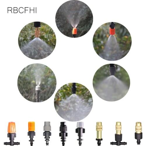 RBCFHl 20M Garden Irriation Drip System Adjusable Micro Spray Balcony Lawn Self Watering Plant Kit Irriation Emitters