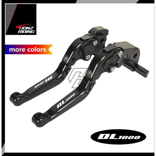 For Suzuki DL1000 DL 1000 V-STROM 2002-2016 Foldable Brake Clutch Lever