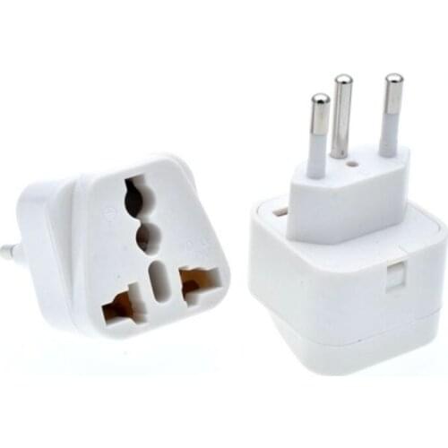 Universal Black Copper 10A 250V EURO UK AU USA EU to Swiss Switzerland Suisse 3 Pin AC Power Plug Converter Travel Adapter