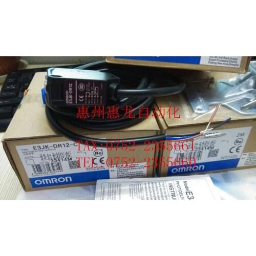 [ZOB] Supply of new original OMRON Omron photoelectric switch E3JK-DR12-C 2M alternative E3JK-DS30M1 --2PCS/LOT