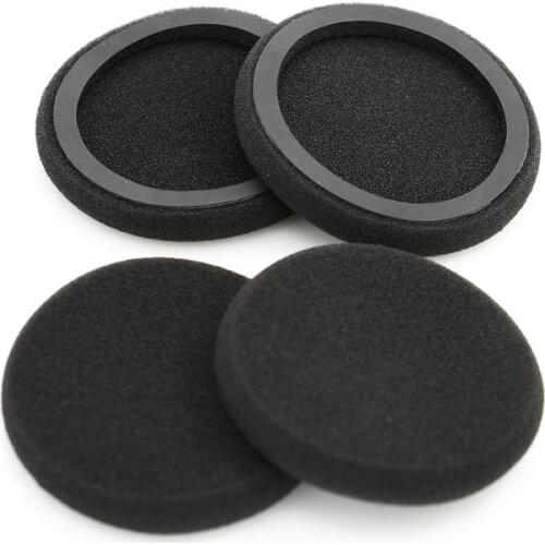 1 Pair(2Pcs) 58mm Soft Foam Earbud Headphone 5.8cm Ear pads Replacement Sponge Covers For Earphone K420 K412P K403 PX90 H053