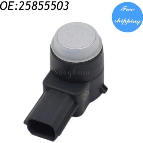 25855503 0263003704 Fits For G M PDC Bumper Backup Reverse Parking Assist Sensor (Silver)