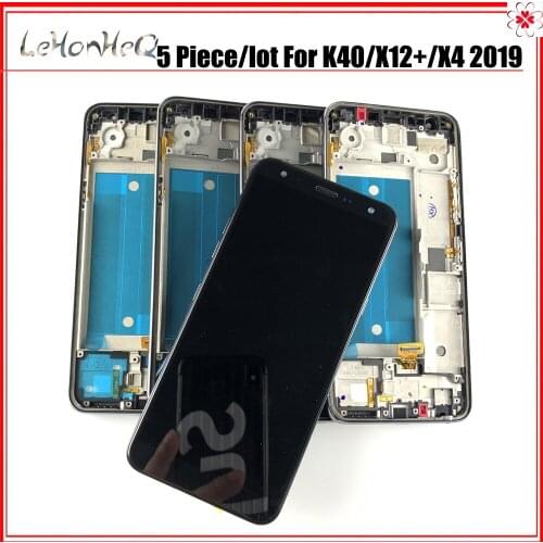 5 Piece/Lot Lcd for LG K40 K12+ K12 Plus X4 2019 X420em X420bmw X420emw X420hm X420 X420n Lcd Display Touch Screen Digitizer