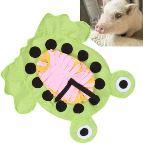 67x62cm Polyester Pet Sniffing Mat Arouse Pet Curiosity Easy To Clean Feeding Sniffing Pad For Pets