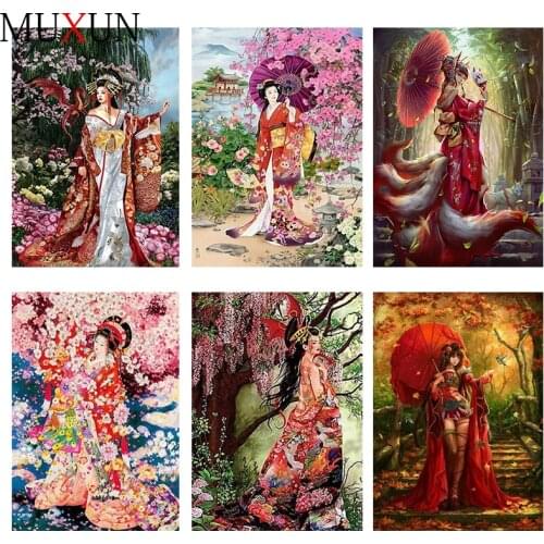 Diy Full Diamond Embroidery Character 5d Diamond Painting Antique Woman Pattern Cross Stitch Wall Sticker Crafts Home Decoration