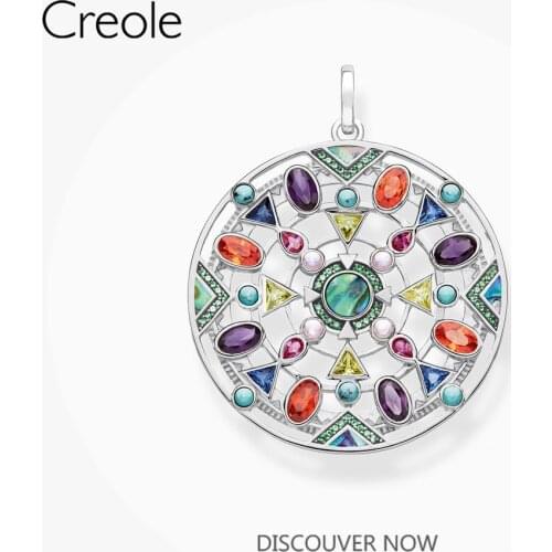 Amulet with Positive Energy Necklace Pendant,2020 Summer Brand New Bohemia Fashion Jewelry 925 Sterling Silver Gift for Women
