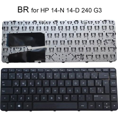 Brazil laptop computer Keyboard for HP Pavilion 14z-n100 14z-n000 14-n000 n100 14-N 14-R 14-D 240 G2 245 G3 Brazilian keyboards