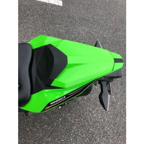 For Kawasaki ZX25R Seat Cover Cowl Fairing Rear Passenger Pillion Solo ZX-25R 2020 2021 ZX 25R Accessories Moto Carbon Fiber Red
